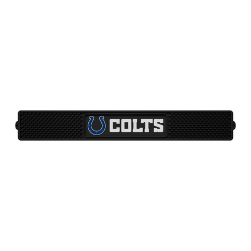 Indianapolis Colts drink mat by Logo Brands featuring team logo and colors, ideal for protecting surfaces during drinks.