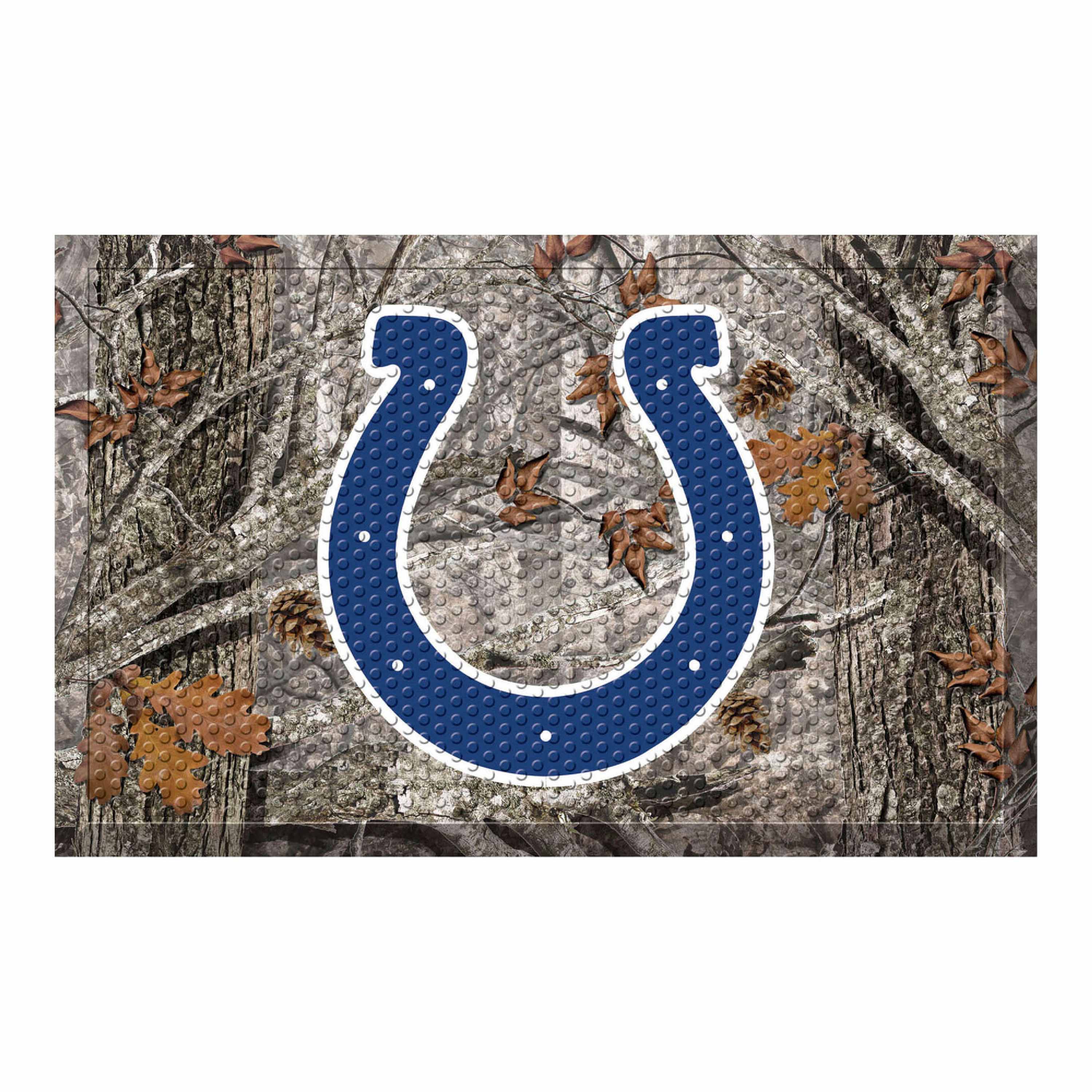 NFL - Indianapolis Colts Camo Scraper Mat | Logo Brands