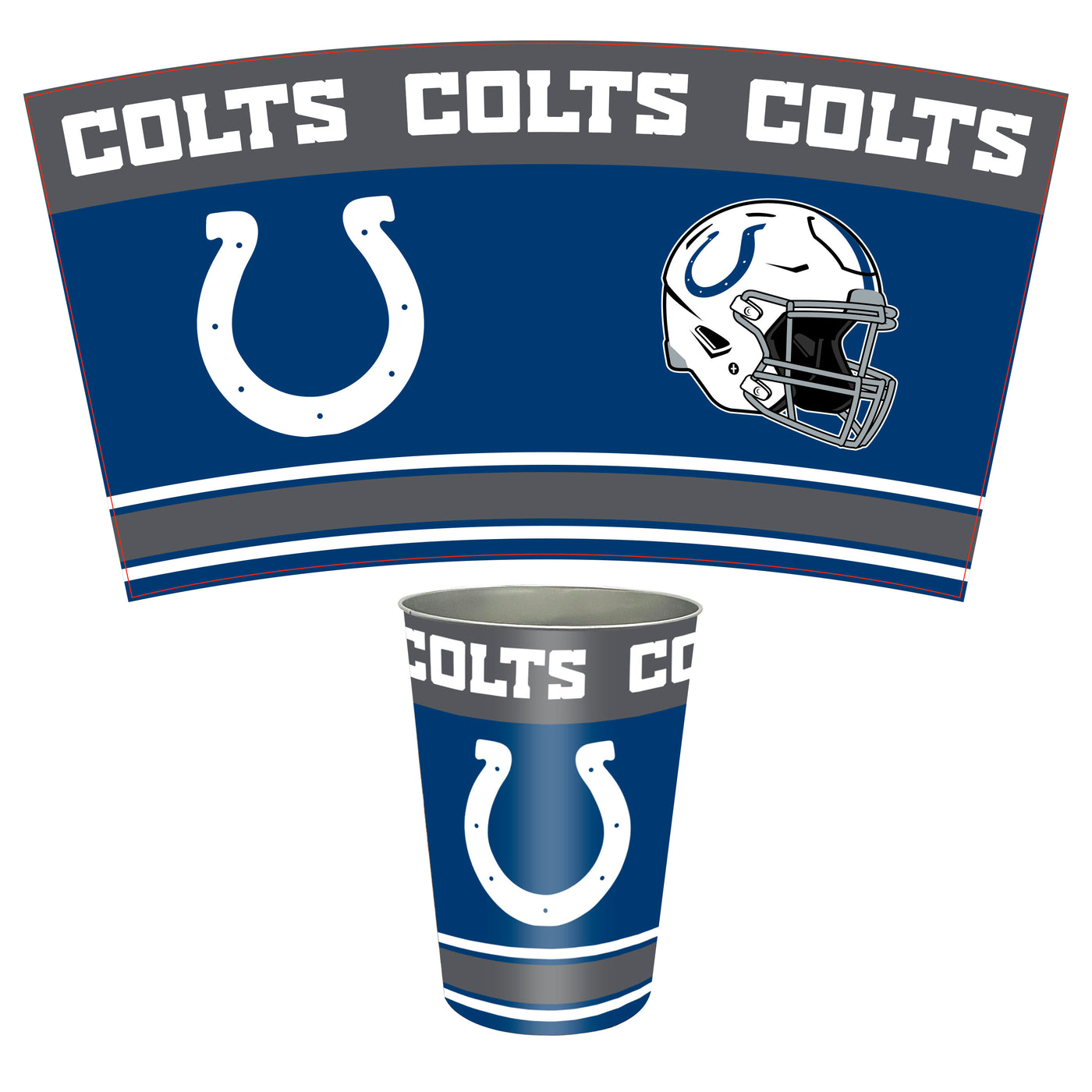 NFL - Indianapolis Colts Wastebasket
