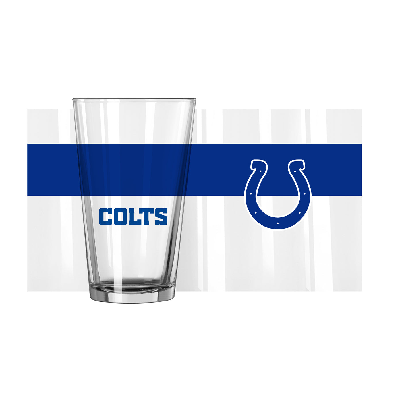 Indianapolis Colts 16oz Colorblock Pint Glass