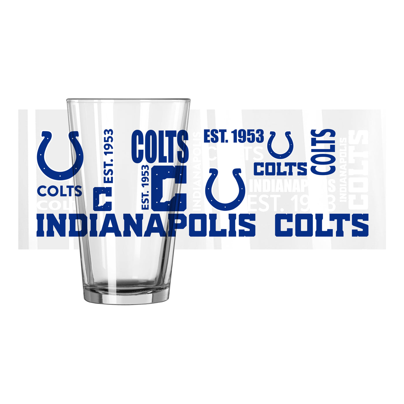 Indianapolis Colts 16oz Spirit Pint Glass