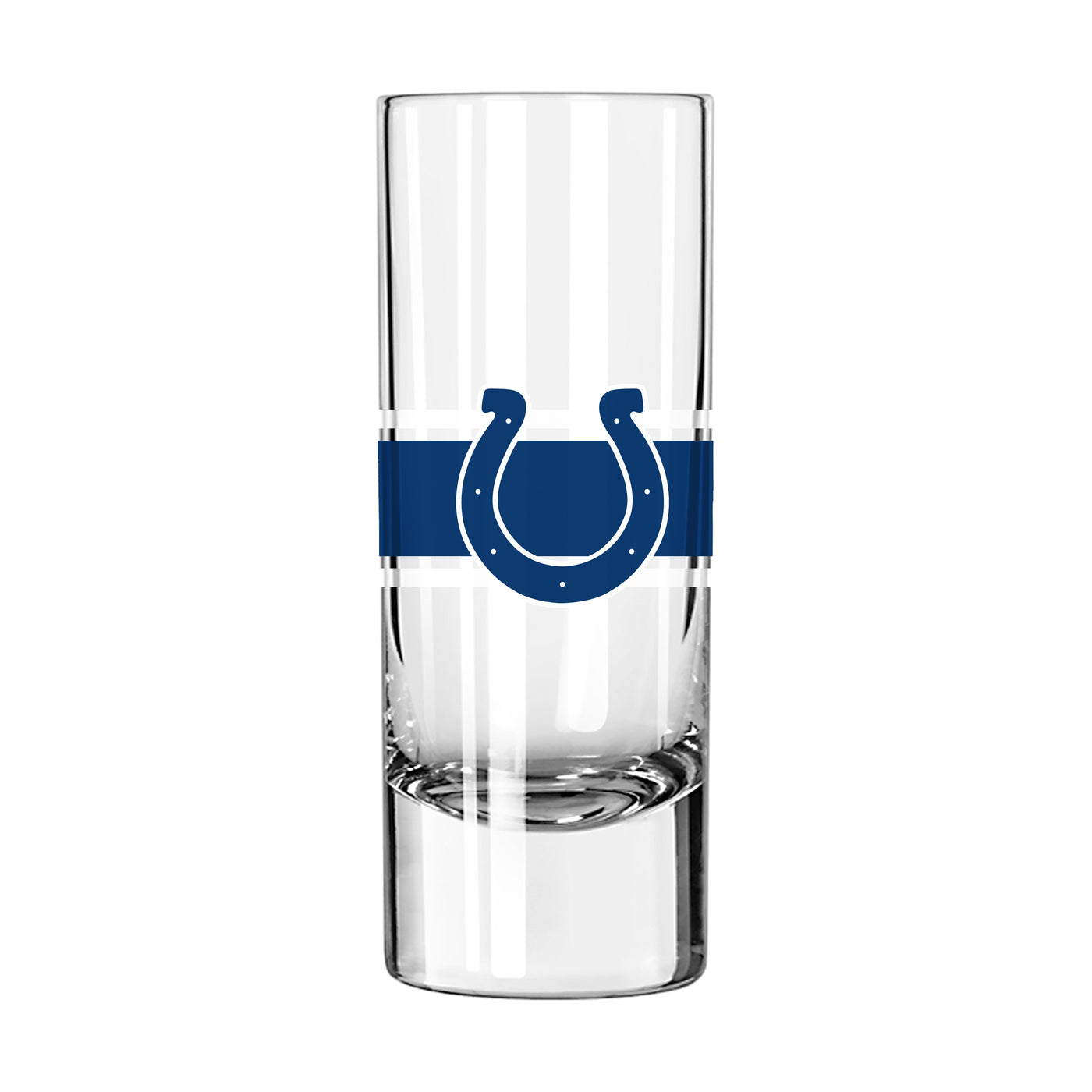 Indianapolis Colts 2.5oz Stripe Shooter Glass