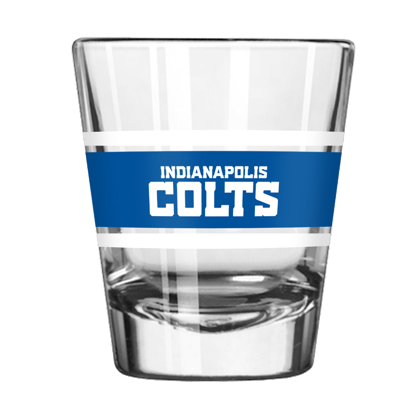 Indianapolis Colts 2oz Stripe Shot Glass