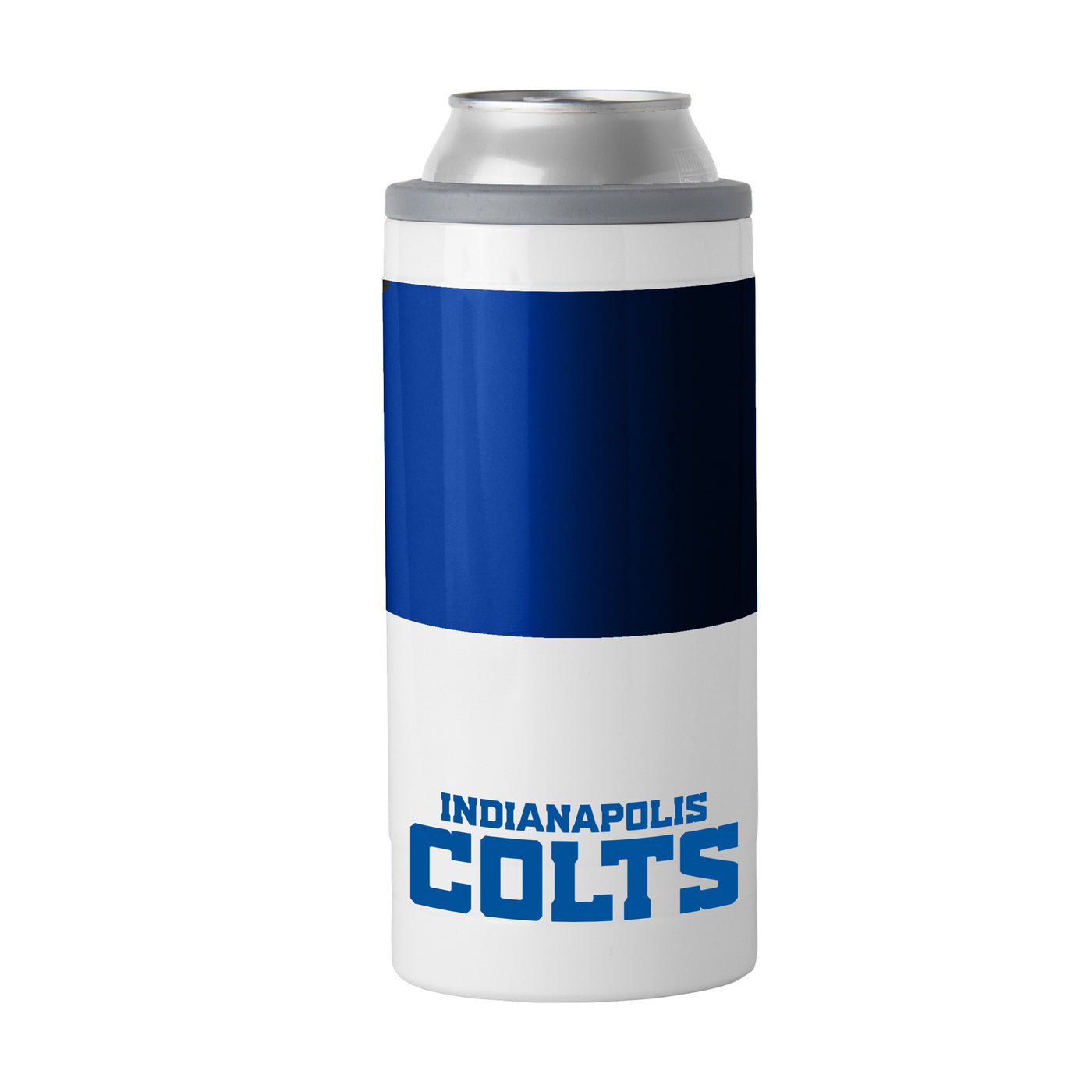 Indianapolis Colts 12oz Colorblock Slim Can Coolie