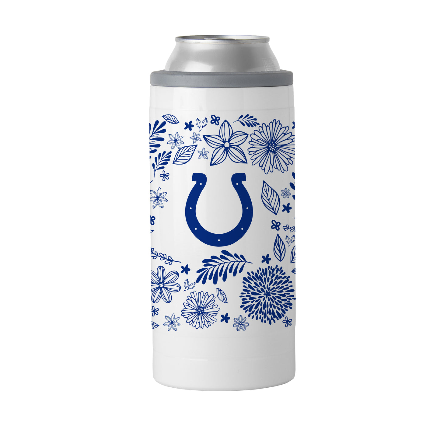 Indianapolis Colts 12oz Botanical Slim Can Coolie