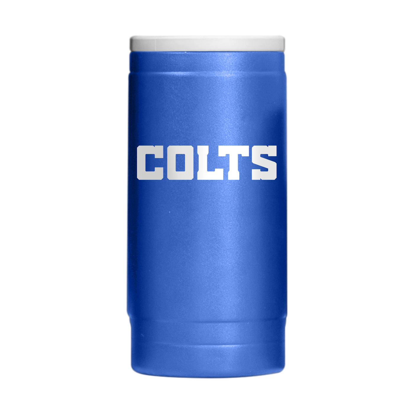 Indianapolis Colts Flipside Powder Coat Slim Can Coolie - Logo Brands