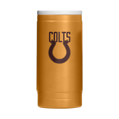 Indianapolis Colts  Huddle Powder Coat Slim Can Coolie