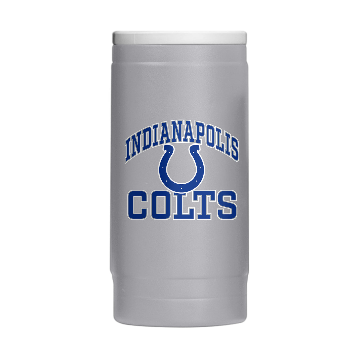 Indianapolis Colts 12oz Athletic Powdercoat SlimCan Coolie