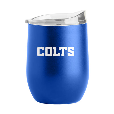 Indianapolis Colts 16oz Flipside Powder Coat Curved Beverage