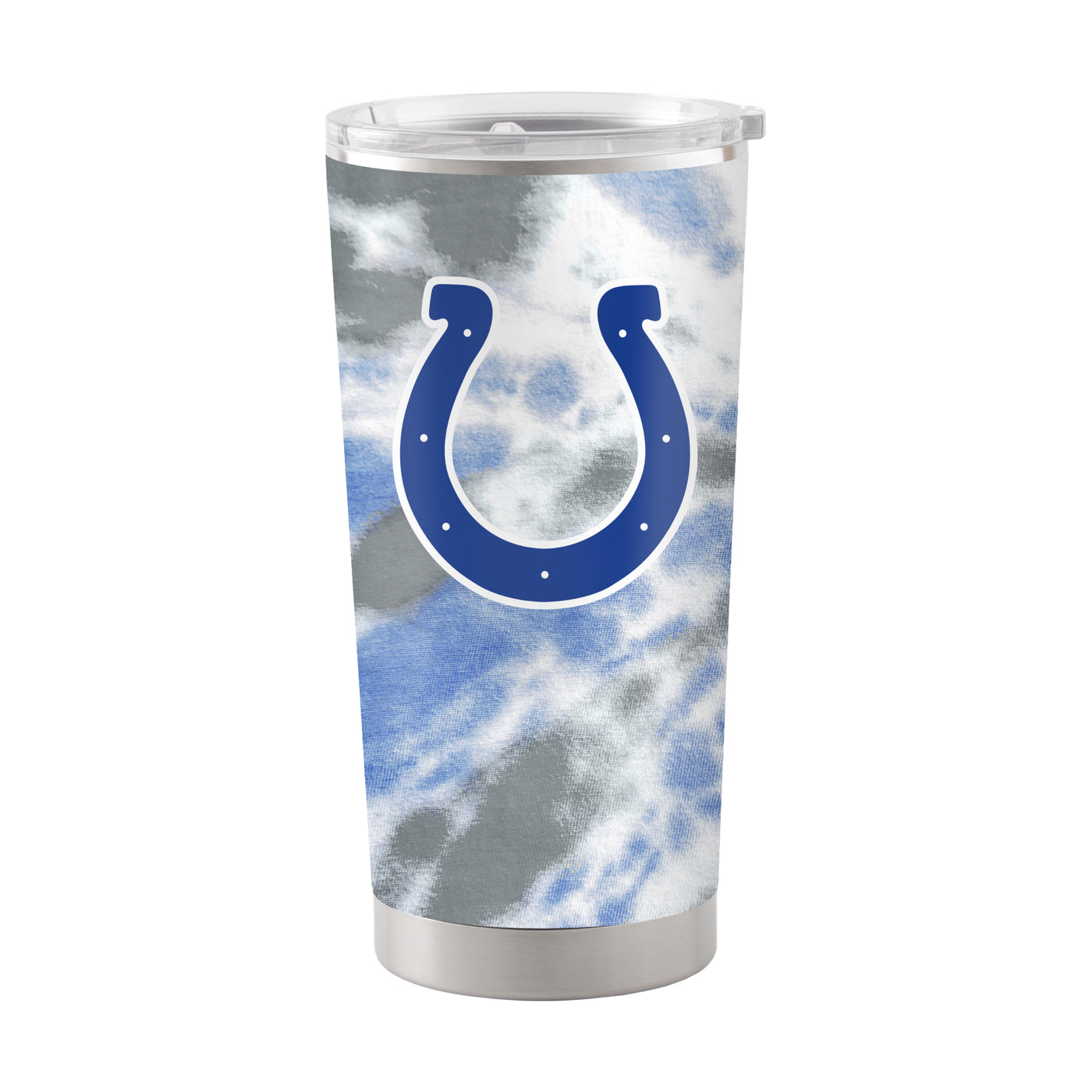 Indianapolis Colts 20oz Tie Dye Stainless Steel Tumbler