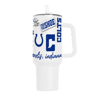 Indianapolis Colts 40oz Native Powder Coat Tumbler
