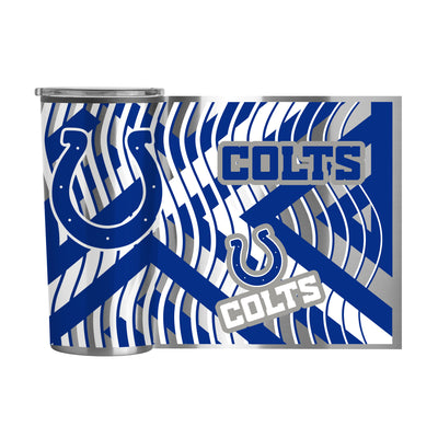 Indianapolis Colts Flex 20oz Plastic Wall Stainless Tumbler