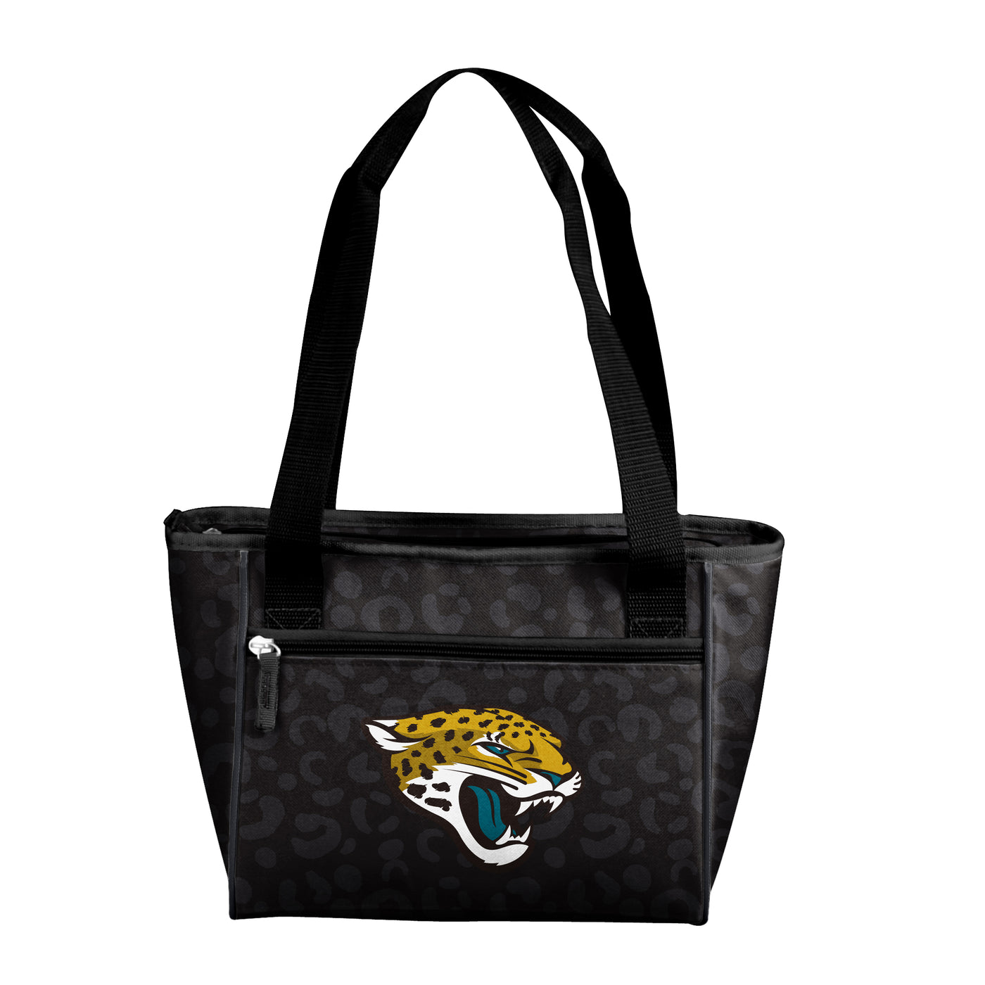 Jacksonville Jaguars Leopard Print 16 Can Cooler Tote
