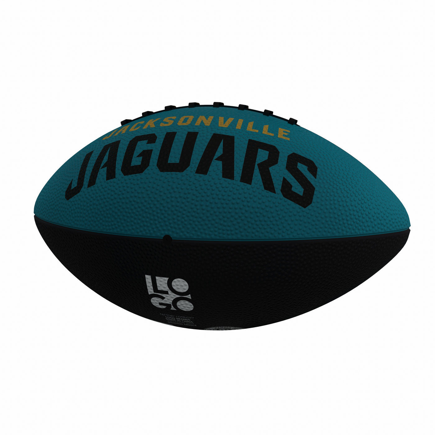 Jacksonville Jaguars Pinwheel Logo Junior-Size Rubber Football