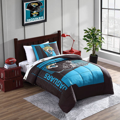 Jacksonville Jaguars Status Bed In A Bag Twin