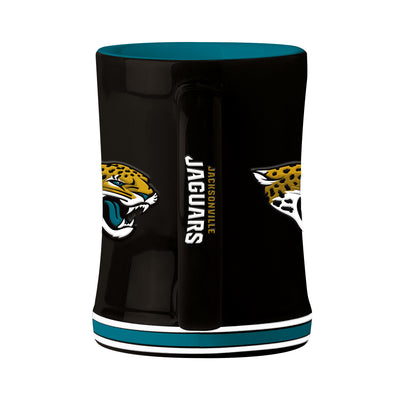 Jacksonville Jaguars 14oz Relief Mug - Logo Brands