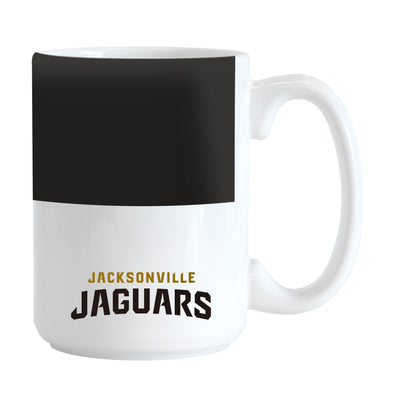 Jacksonville Jaguars 15oz Colorblock Sublimated Mug