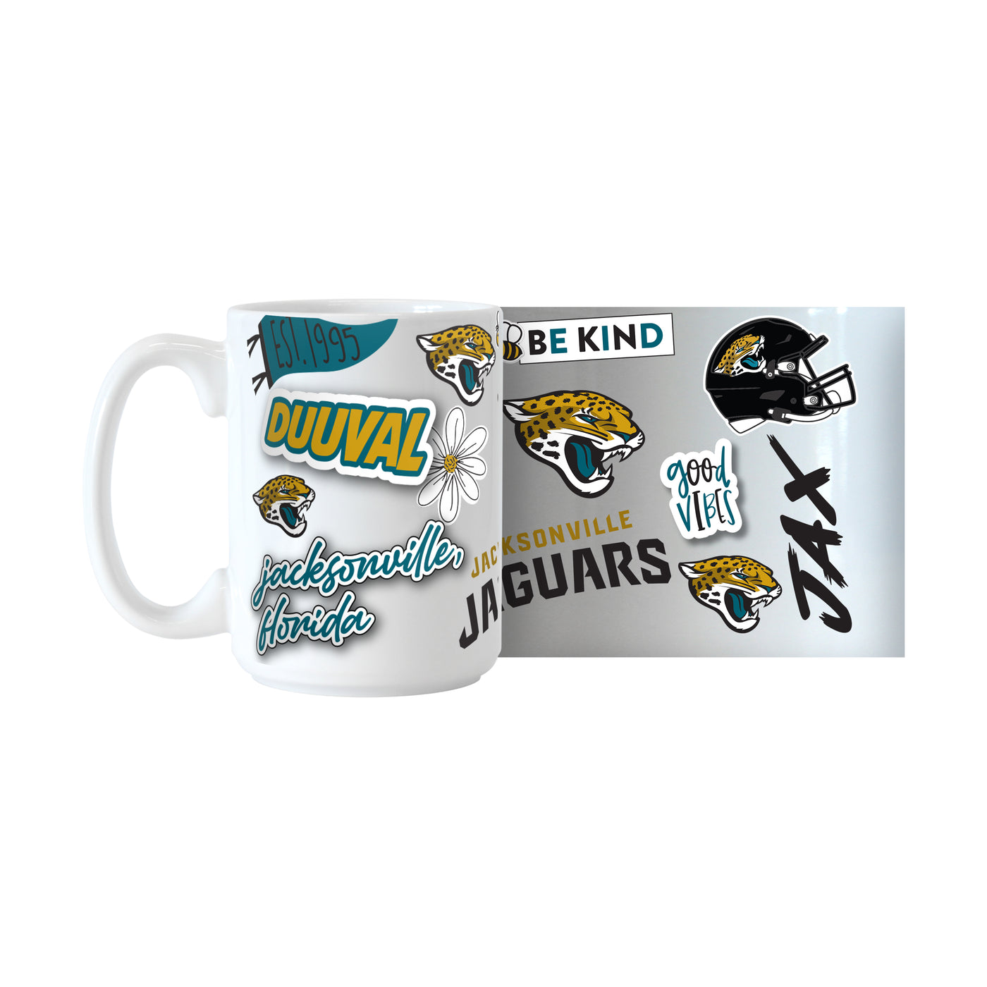 Jacksonville Jaguars 15oz Native Sublimated Mug