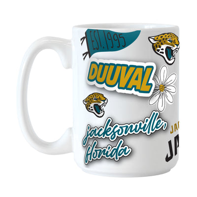 Jacksonville Jaguars 15oz Native Sublimated Mug