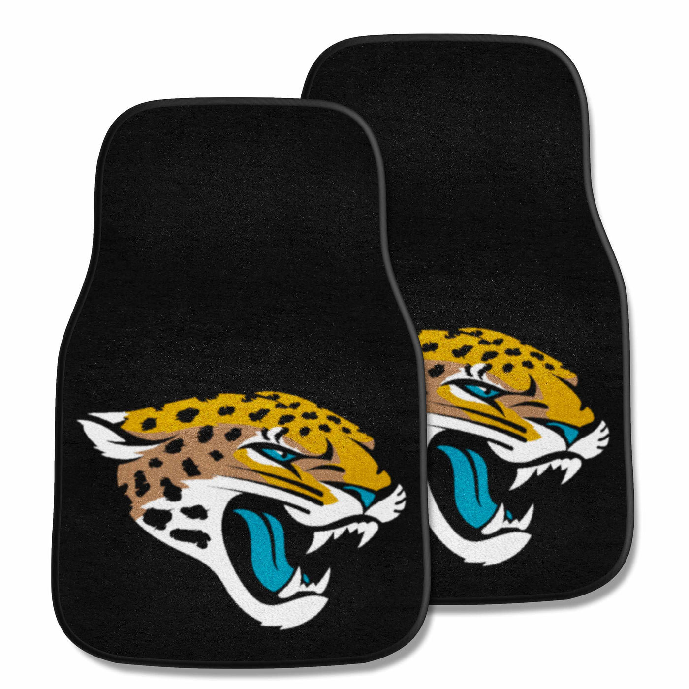 NFL - Jacksonville Jaguars 2-pc Carpet Car Mat Set