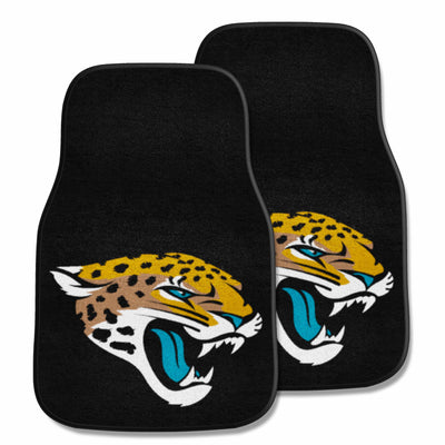 NFL - Jacksonville Jaguars 2-pc Carpet Car Mat Set