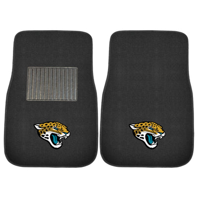 NFL - Jacksonville Jaguars 2-pc Embroidered Car Mat Set