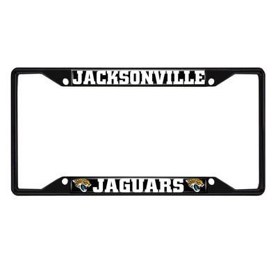 NFL - Jacksonville Jaguars Black License Plate Frame