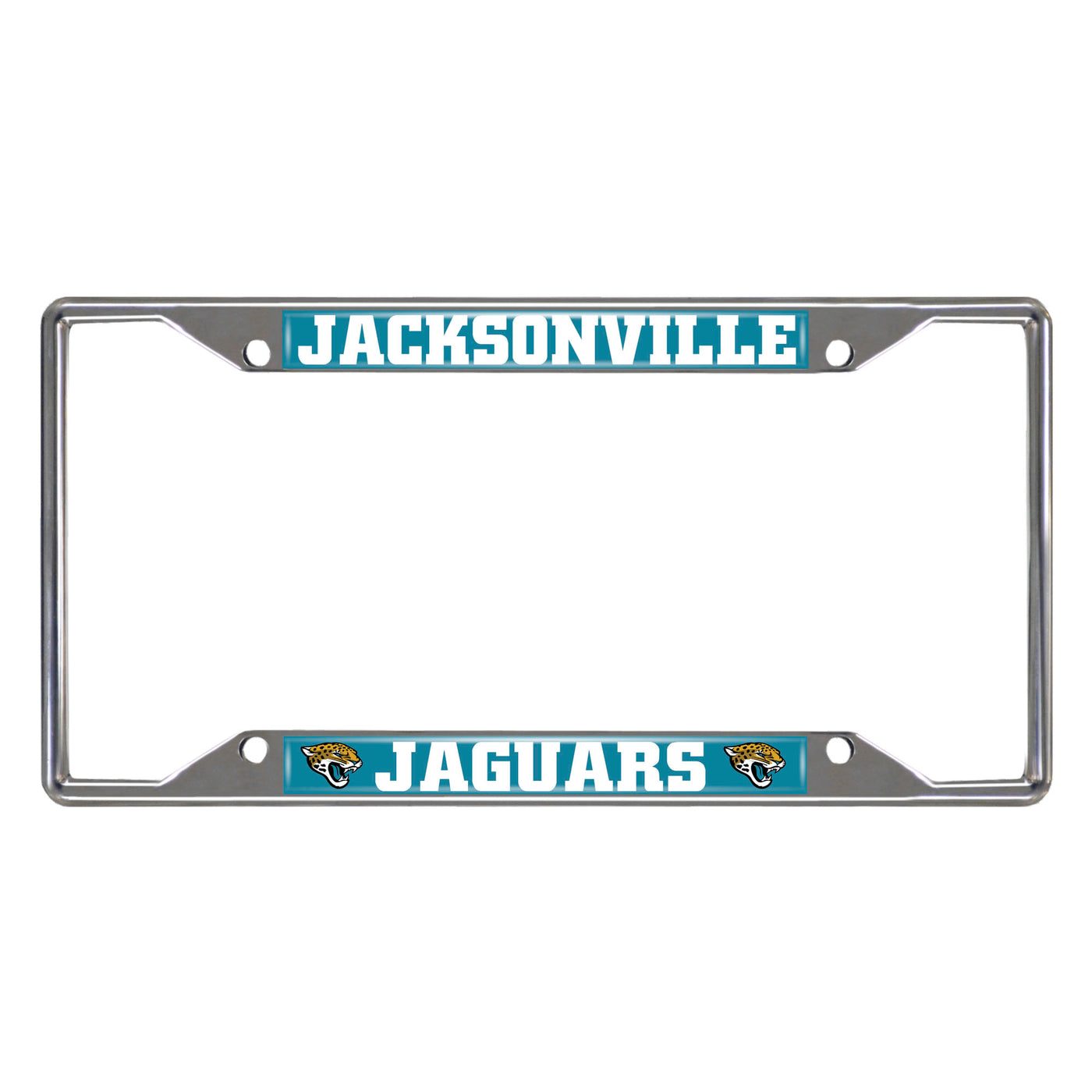 NFL - Jacksonville Jaguars Chrome License Plate Frame