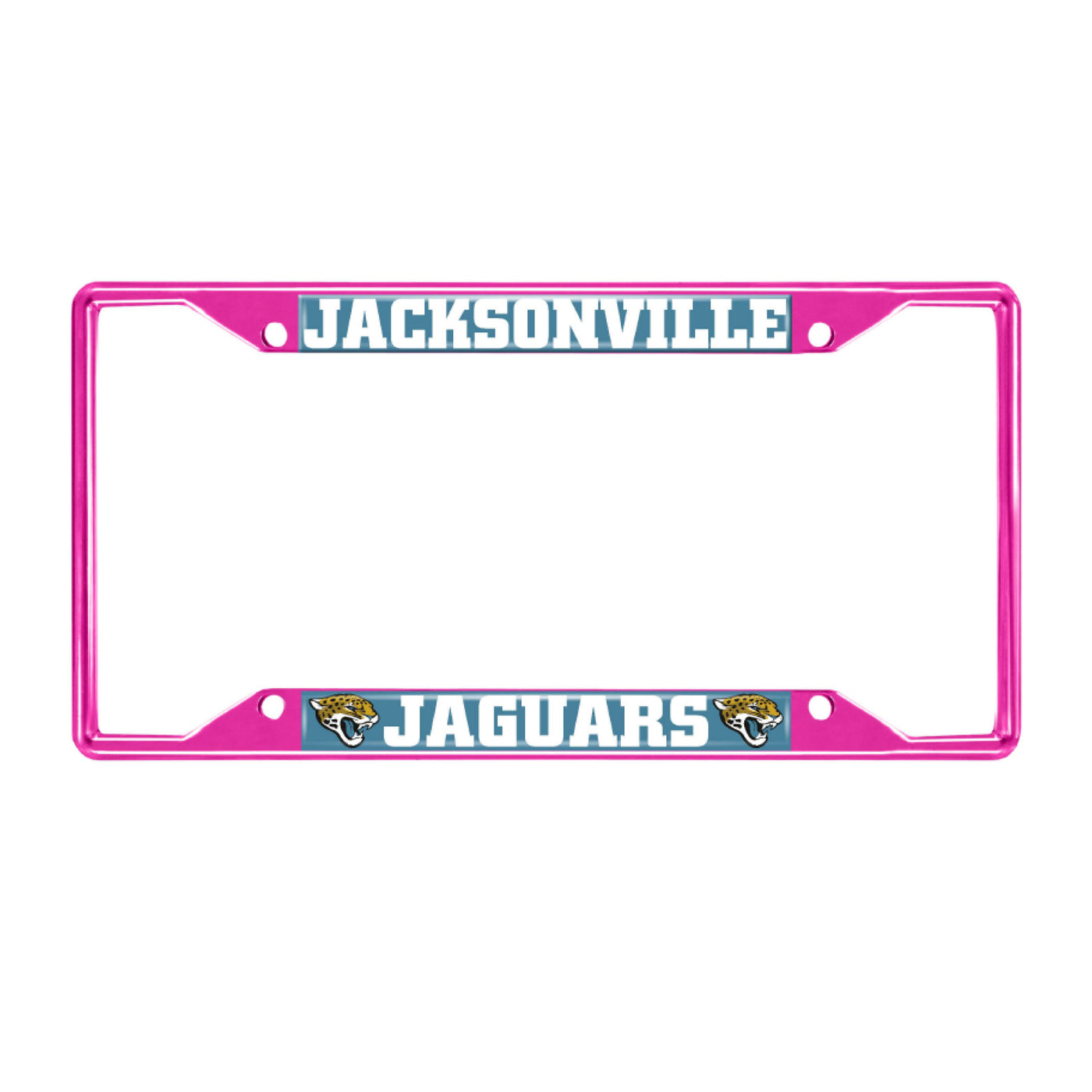 NFL - Jacksonville JaguarsPink License Plate Frame