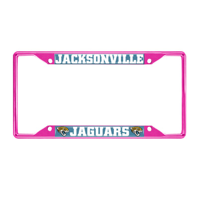 NFL - Jacksonville JaguarsPink License Plate Frame