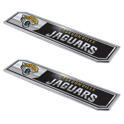 NFL - Jacksonville Jaguars Embossed Truck Emblem 2-pk
