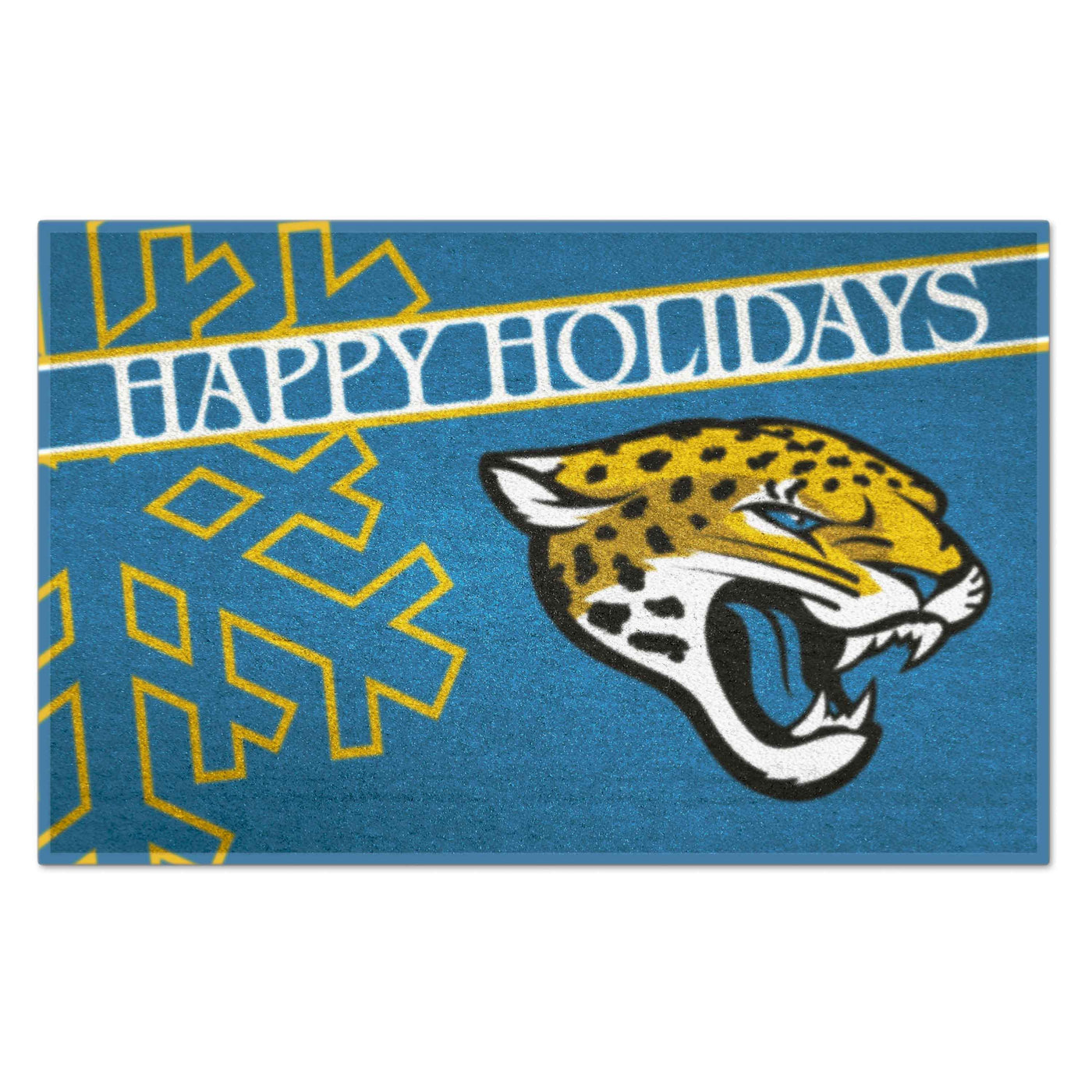 NFL - Jacksonville Jaguars Starter Mat - Happy Holidays