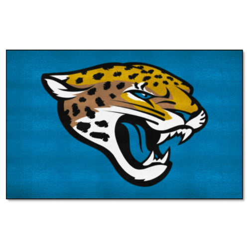 Jacksonville Jaguars NFL Ulti-Mat with team logo, durable mat for sports fans, featuring vibrant Jaguars branding and team colors.