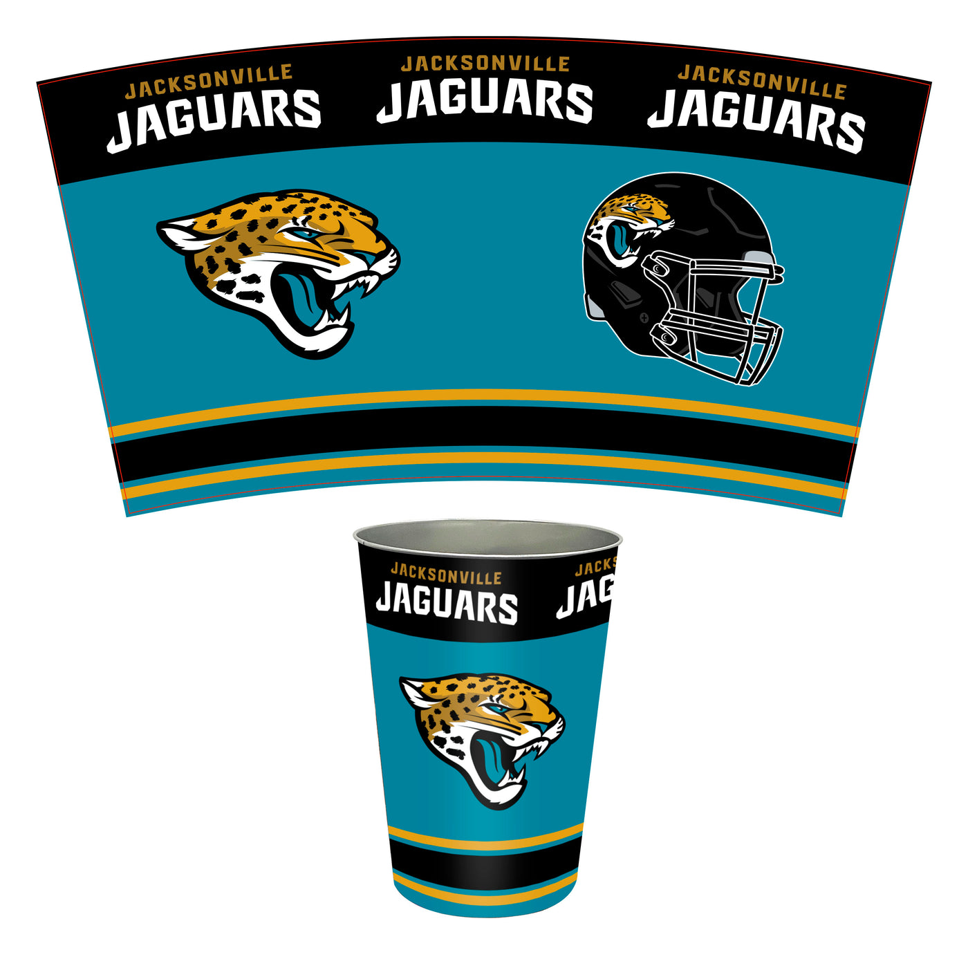 NFL - Jacksonville Jaguars Wastebasket