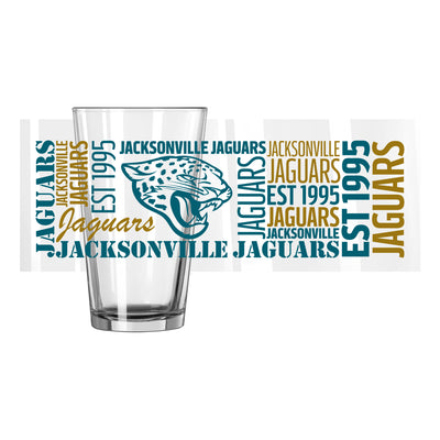 Jacksonville Jaguars 16oz Spirit Pint Glass