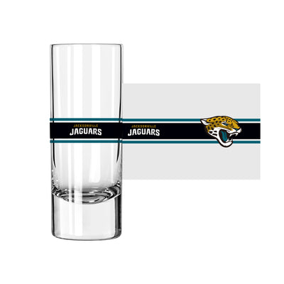 Jacksonville Jaguars 2.5oz Stripe Shooter Glass - Logo Brands