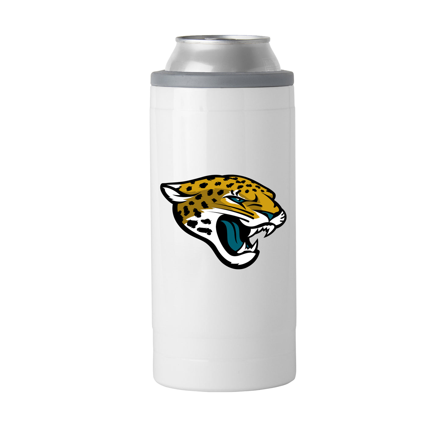 Jacksonville Jaguars Letterman 12 oz Slim Can Coolie