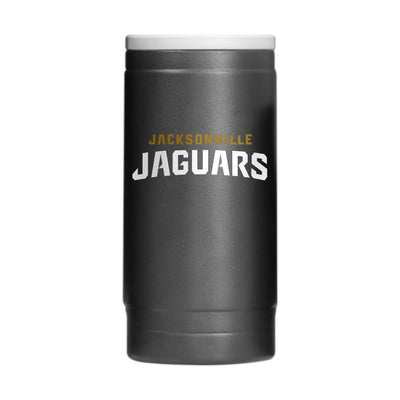 Jacksonville Jaguars Flipside Powder Coat Slim Can Coolie - Logo Brands