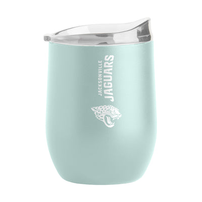 Jacksonville Jaguars 16oz Vertical Powder Coat Curved Beverage