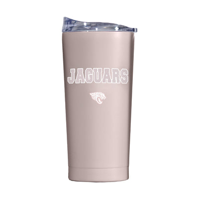Jacksonville Jaguars 20oz Stencil Powder Coat Tumbler