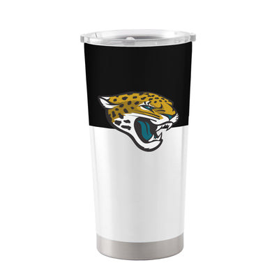 Jacksonville Jaguars Colorblock 20oz Stainless Tumbler - Logo Brands