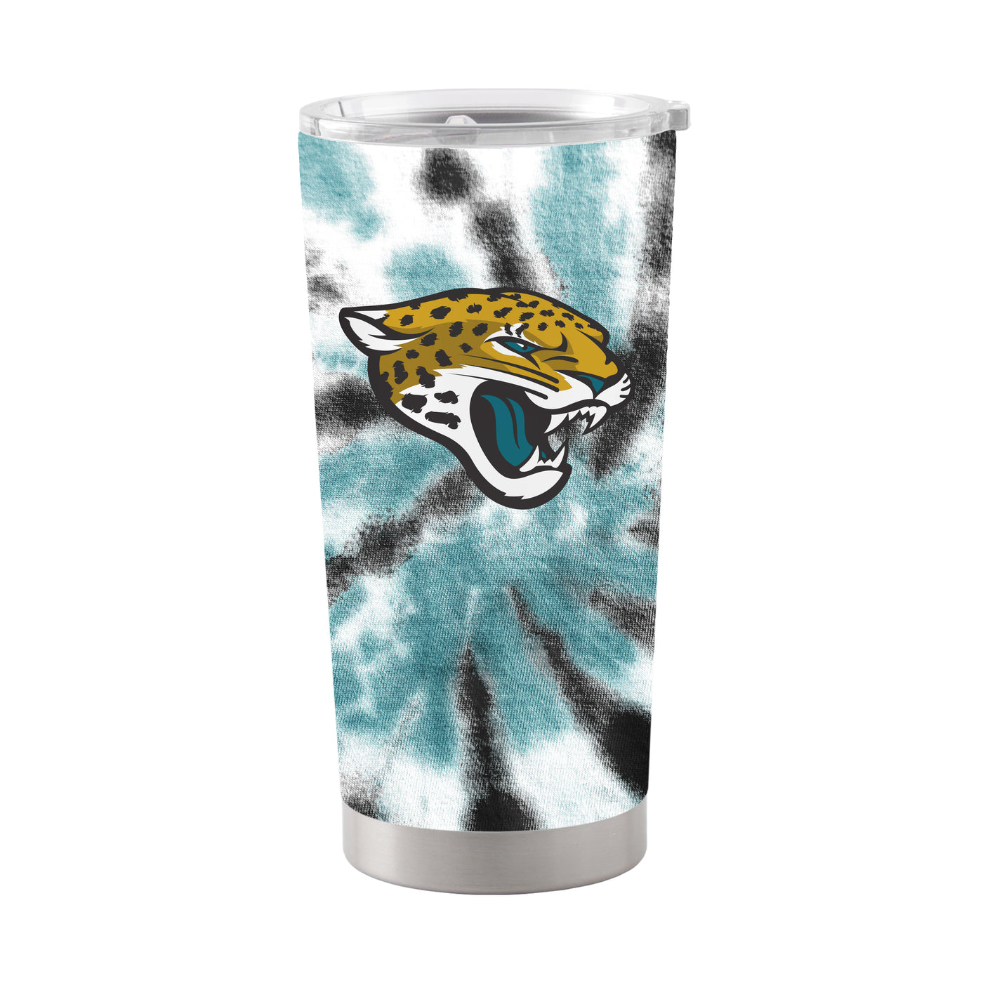 Jacksonville Jaguars 20oz Tie Dye Stainless Steel Tumbler