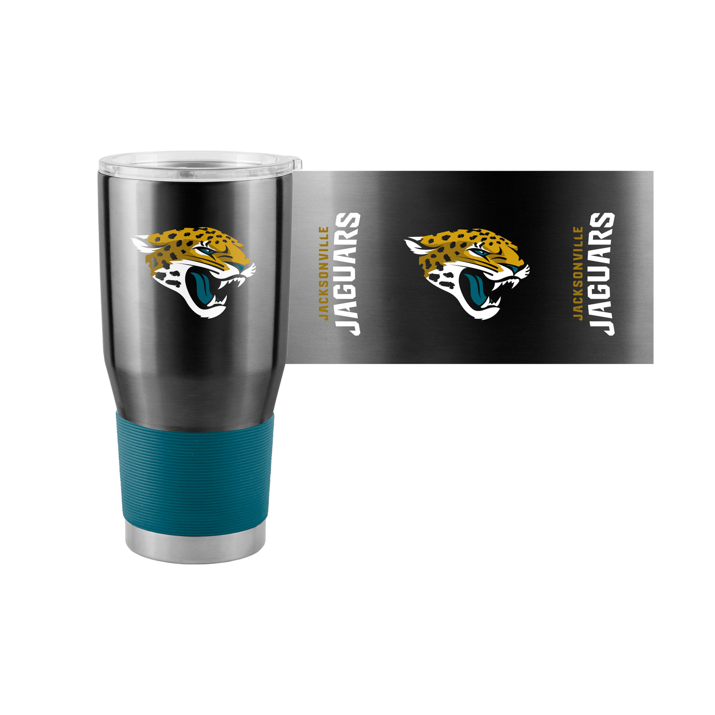 Jacksonville Jaguars Alt Sleeve 30oz Gameday Stainless Tumbler
