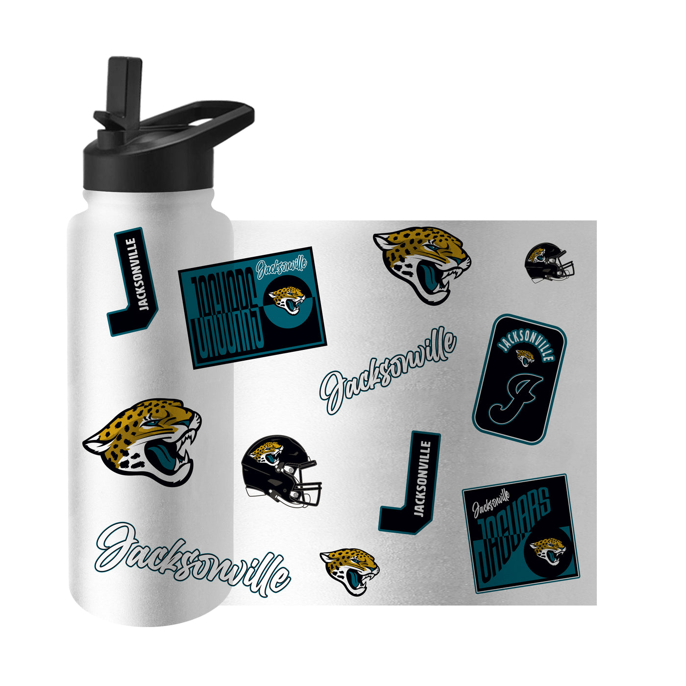 Jacksonville Jaguars Dreamweave 34oz Quencher Bottle