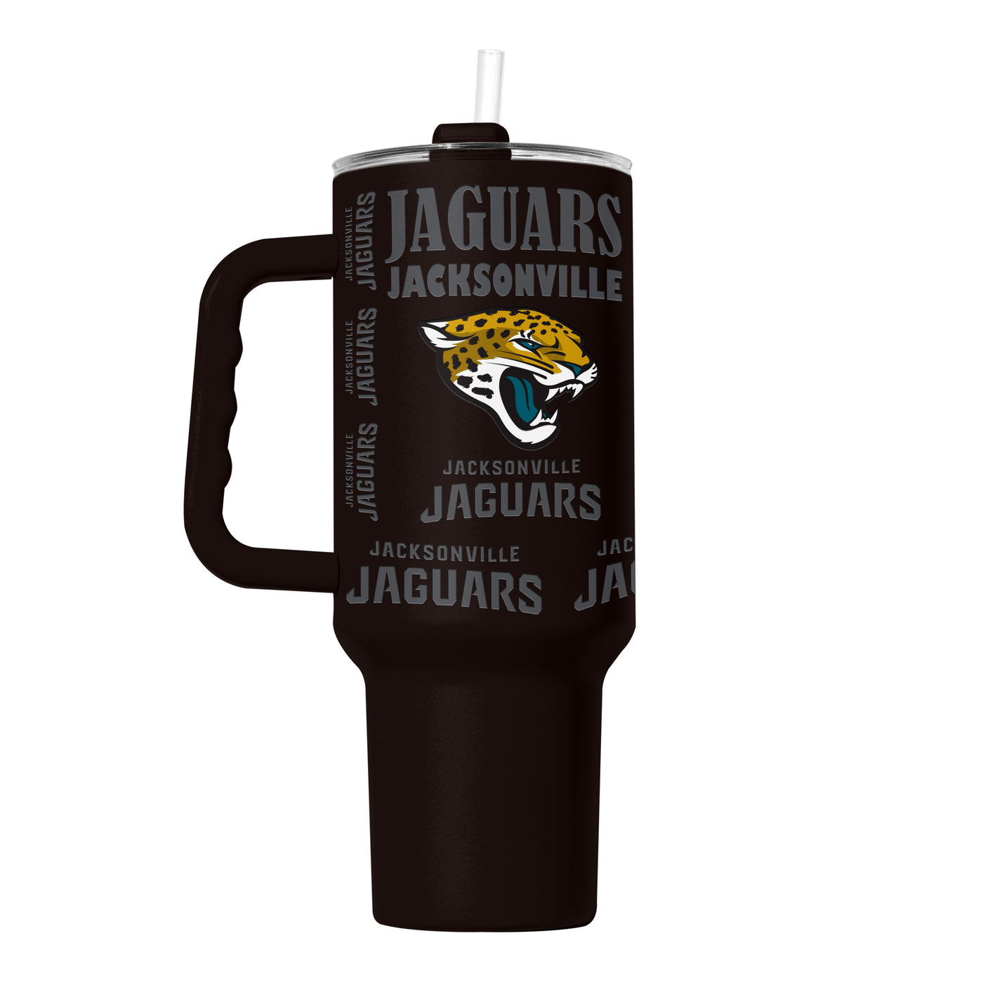 Jacksonville Jaguars 40oz Replay Powder Coat Tumbler