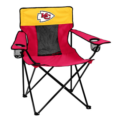 Kansas City Chiefs Elite Chair - Logo Brands