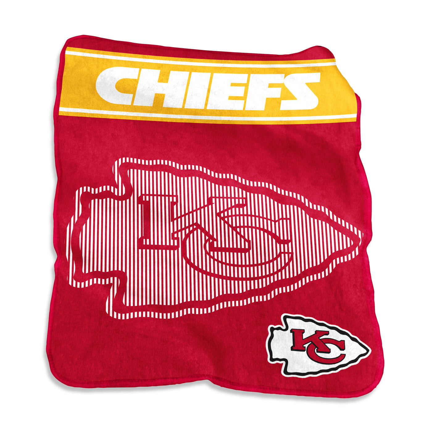 Kansas City Chiefs 60x80 Raschel Throw