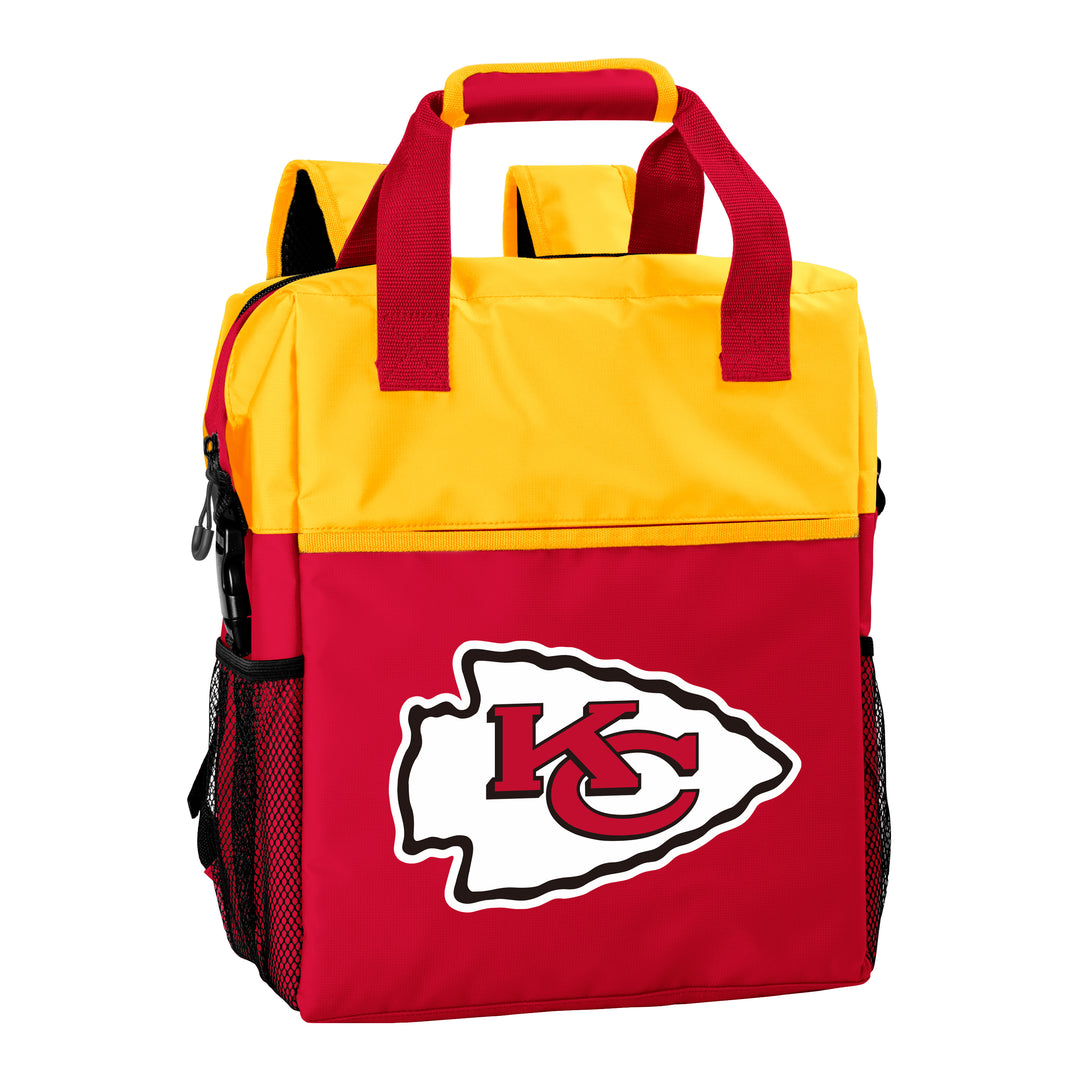 NFL Chiefs Red and Yellow Backpack Kansas City Chiefs Daytripper Backpack and Lunchbox - Red/Gold main image 4