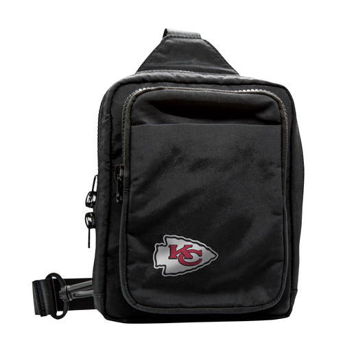 Kansas City Chiefs Dash Pack bag by Logo Brands with team logo and compact design, ideal for carrying essentials.
