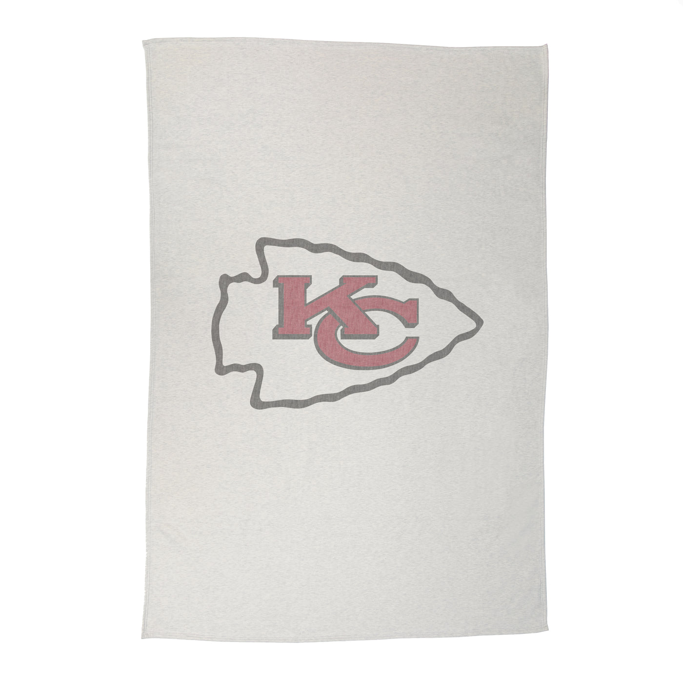 Kansas City Chiefs Oversized Logo Sublimated Sweatshirt Blanket